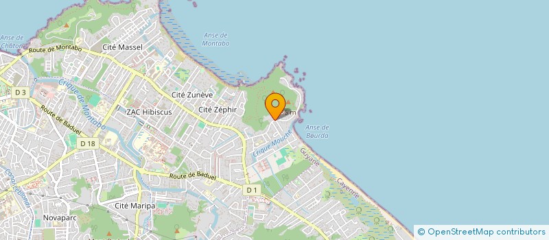 localisation de l'entreprise KALISE  CAYENNE