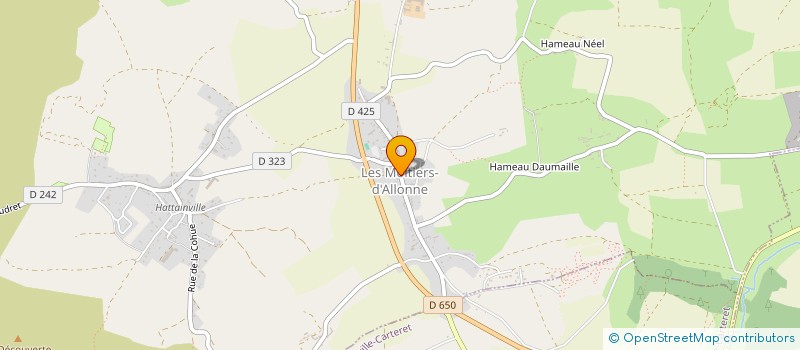 localisation de l'entreprise KALISEKA  LES MOITIERS-D'ALLONNE