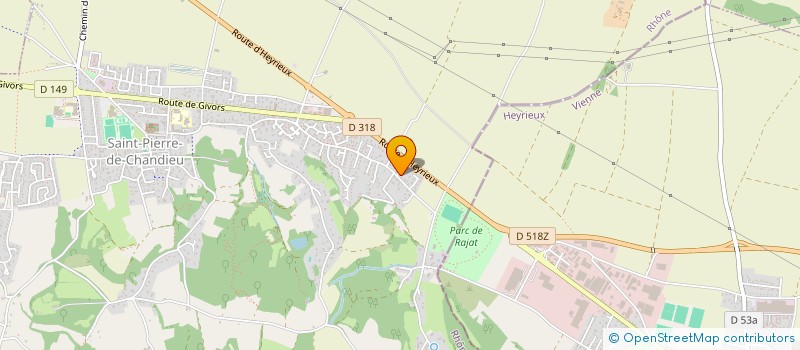 localisation de l'entreprise KALISOF CAPITAL  SAINT-PIERRE-DE-CHANDIEU