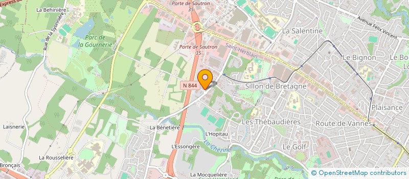 localisation de l'entreprise KALISTEO à SAINT-HERBLAIN