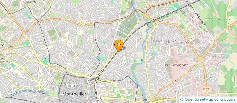 localisation de l'entreprise KALISYS à MONTPELLIER