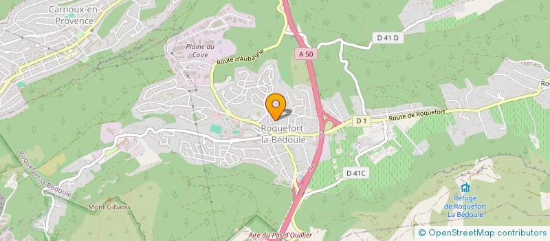 localisation de l'entreprise KALITATYS à ROQUEFORT-LA-BEDOULE