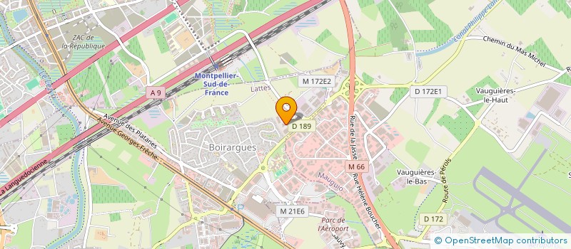 localisation de l'entreprise KALITE à LATTES