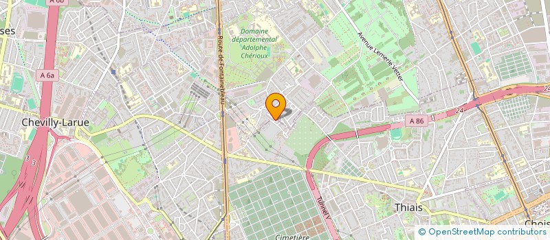 localisation de l'entreprise KALITE SECURITE PRIVEE  THIAIS