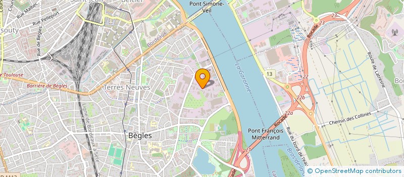 localisation de l'entreprise KALITEC GENIE CLIMATIQUE BORDEAUX à BEGLES