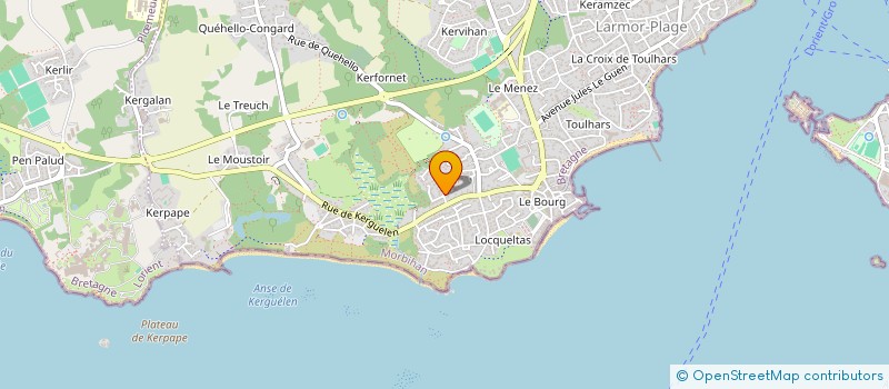 localisation de l'entreprise KALITHE PRESEASION  LARMOR-PLAGE