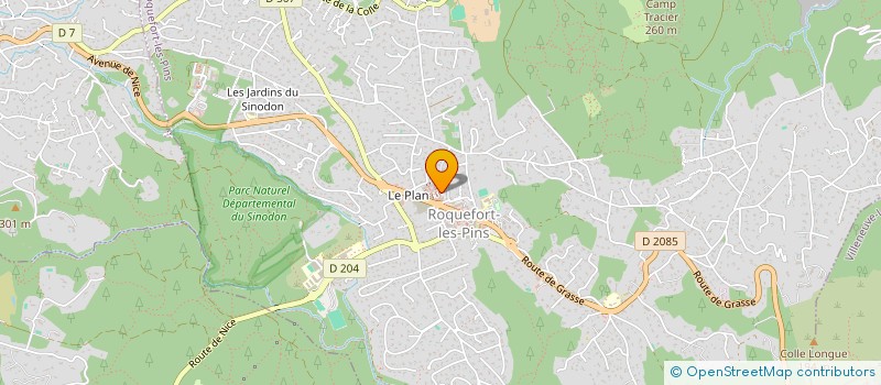 localisation de l'entreprise KALITI à ROQUEFORT-LES-PINS