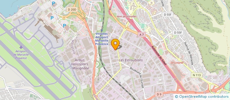 localisation de l'entreprise KALITYC à VITROLLES