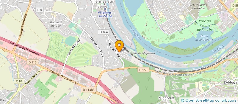 localisation de l'entreprise KALITYKEY à VILLENNES-SUR-SEINE