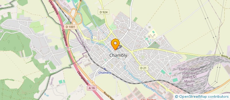 localisation de l'entreprise KALITYZONE  CHAMBLY