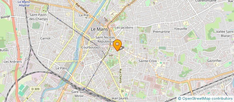 localisation de l'entreprise KALIXTO  LE MANS