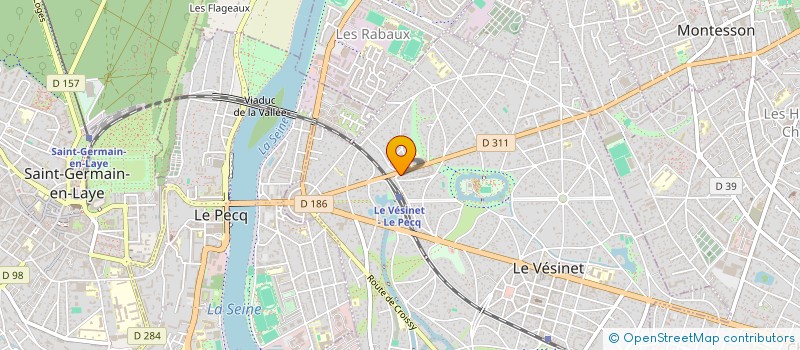 localisation de l'entreprise KALK  LE VESINET