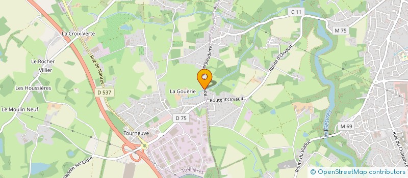 localisation de l'entreprise KALKIC à LA CHAPELLE-SUR-ERDRE