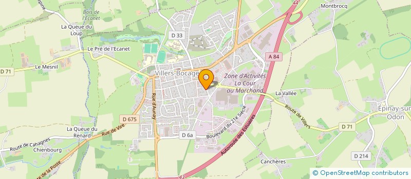 localisation de l'entreprise KALKOWSKI  VILLERS-BOCAGE