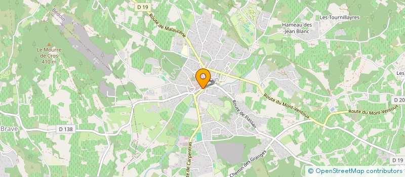 localisation de l'entreprise KALLES à BEDOIN