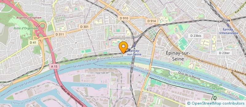 localisation de l'entreprise KALLIOPE CONSEIL à EPINAY-SUR-SEINE