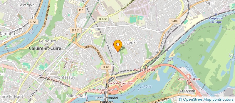 localisation de l'entreprise KALLISTA  CALUIRE-ET-CUIRE