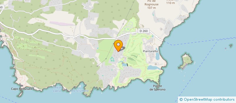 localisation de l'entreprise KALLISTE à BONIFACIO