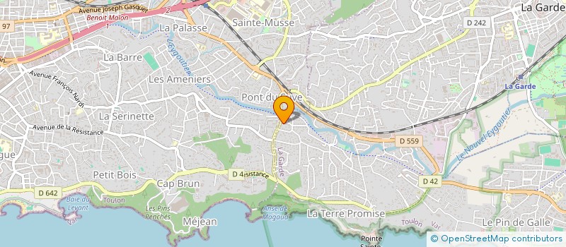 localisation de l'entreprise KALLISTE  LA GARDE