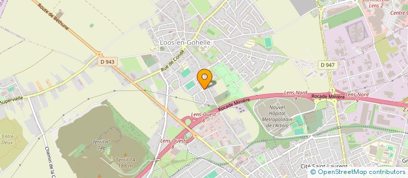 localisation de l'entreprise KALLISTE  LOOS EN GOHELLE