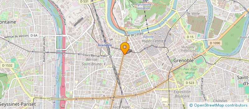 localisation de l'entreprise KALLISTE  SAINT-ISMIER