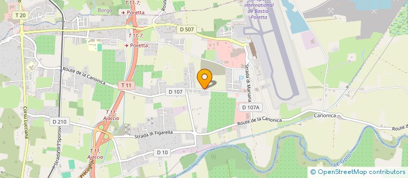 localisation de l'entreprise KALLISTE DISTRIBUTION SERVICES 2B à LUCCIANA