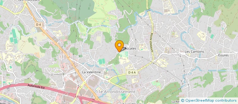 localisation de l'entreprise KALLISTE IMMO à MARSEILLE 11EME