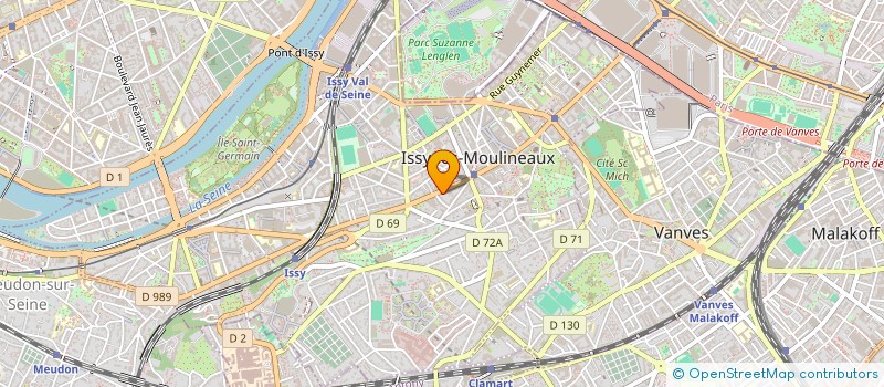 localisation de l'entreprise KALLISTE IMMOBILIER à ISSY-LES-MOULINEAUX