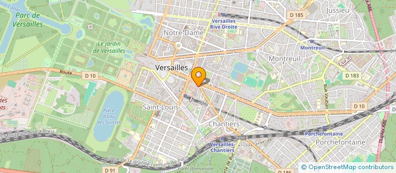localisation de l'entreprise KALLISTE INVEST SAS à VERSAILLES