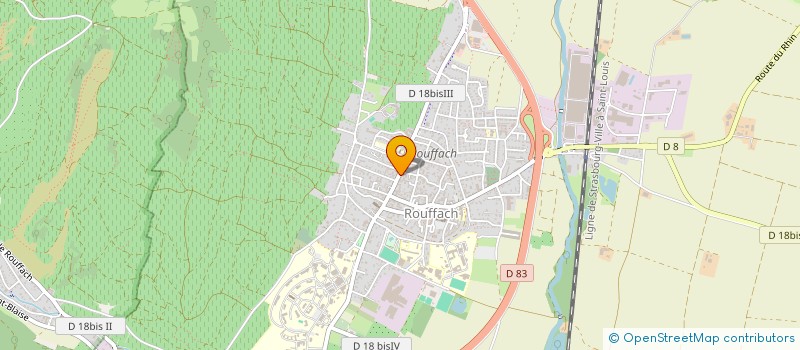 localisation de l'entreprise KALLISTE PATRIMOINE CONSEIL  ROUFFACH