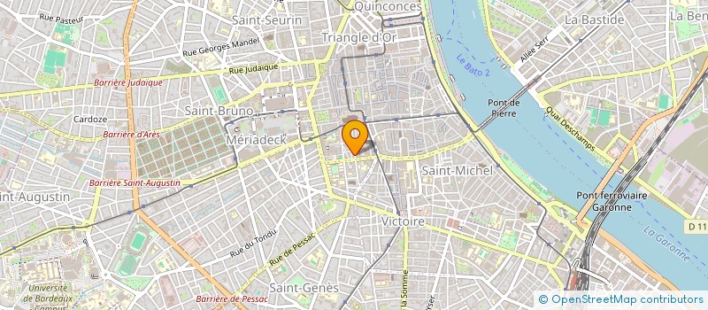 localisation de l'entreprise KALLISTO  BORDEAUX