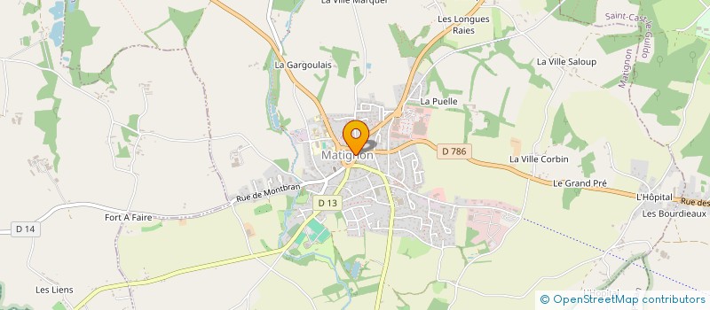 localisation de l'entreprise KALLSTE  MATIGNON