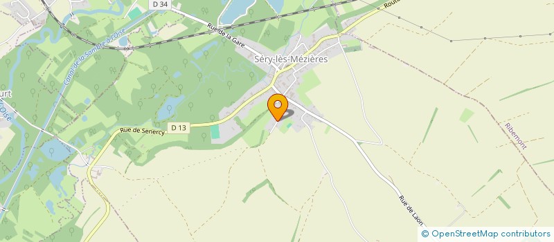 localisation de l'entreprise KALLY  SERY-LES-MEZIERES