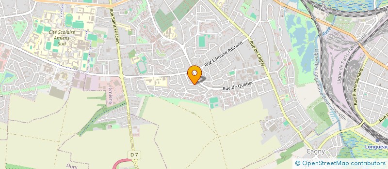 localisation de l'entreprise KALLYSTRA à AMIENS
