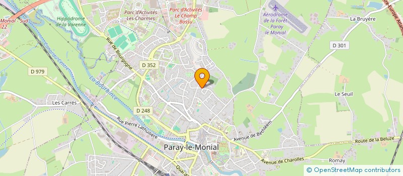 localisation de l'entreprise KALM  PARAY-LE-MONIAL