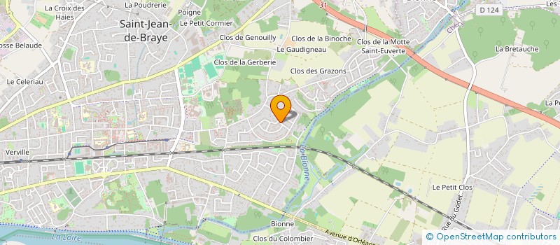 localisation de l'entreprise KALM CONSEIL à SAINT-JEAN-DE-BRAYE