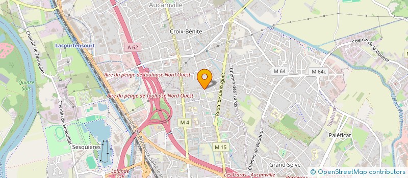 localisation de l'entreprise KALM IMMO  TOULOUSE