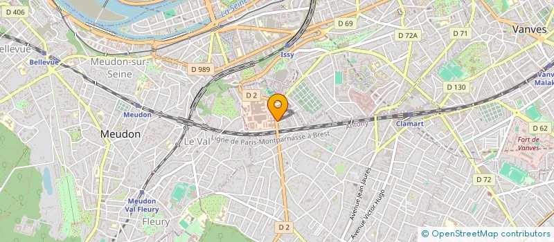 localisation de l'entreprise KALM PARE BRISE à ISSY-LES-MOULINEAUX