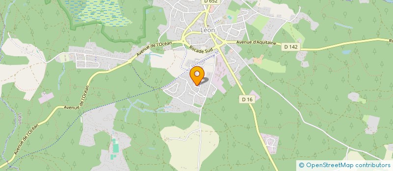 localisation de l'entreprise KALMM  LEON