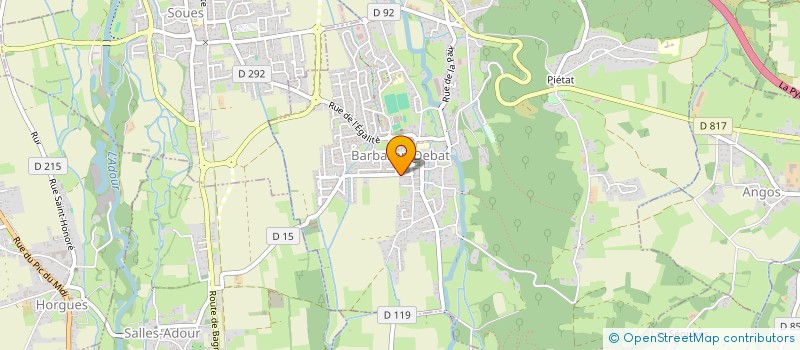 localisation de l'entreprise KALOA  BARBAZAN-DEBAT