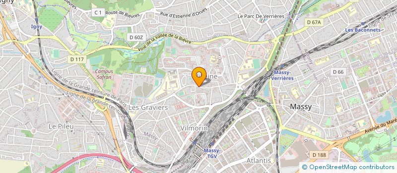 localisation de l'entreprise KALOCONTROL à MASSY