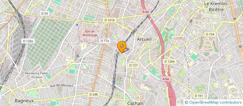 localisation de l'entreprise KALOJERIC  ARCUEIL