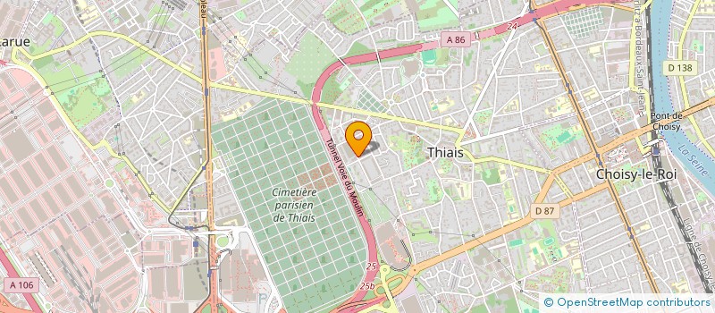 localisation de l'entreprise KALOK  THIAIS