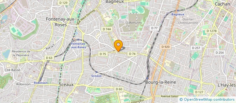 localisation de l'entreprise KALOKAGATHOS à BAGNEUX