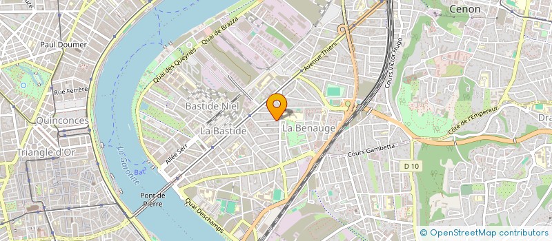 localisation de l'entreprise KALON  BORDEAUX