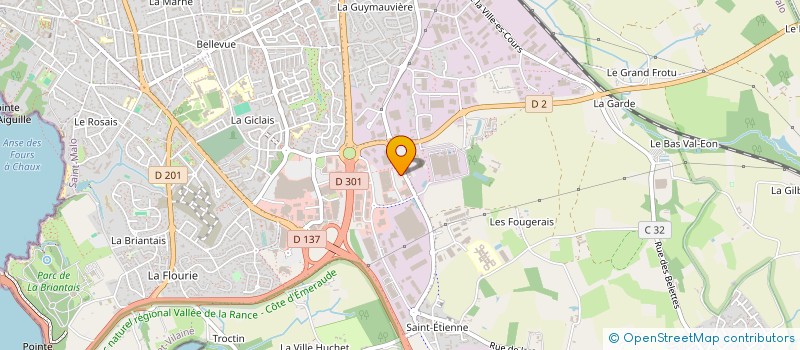 localisation de l'entreprise KALON AR MALOUAD à SAINT-MALO