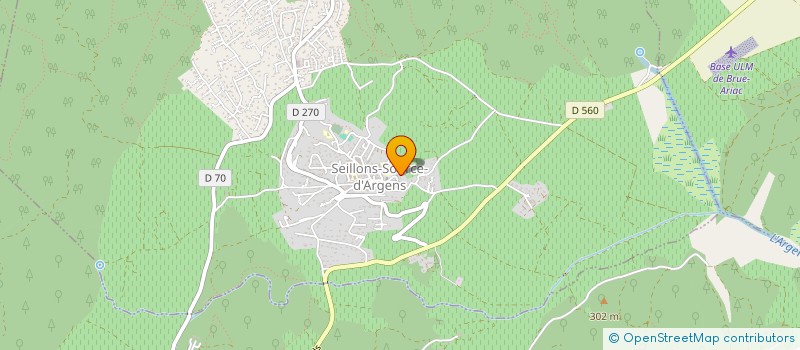 localisation de l'entreprise KALON VAR  SEILLONS-SOURCE-D'ARGENS