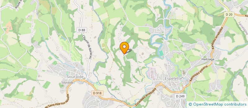 localisation de l'entreprise KALOPAT  ESPELETTE