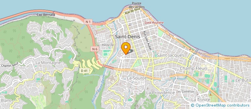 localisation de l'entreprise KALORDEAN à SAINT-DENIS