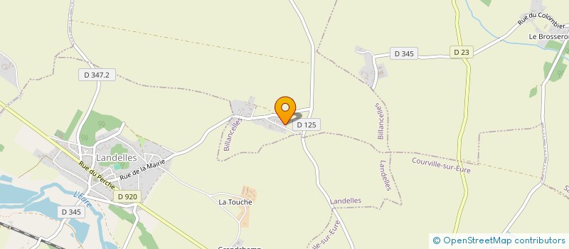 localisation de l'entreprise KALOREO à BILLANCELLES